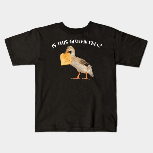 Is This Gluten Free? Kids T-Shirt by TASAAGOR